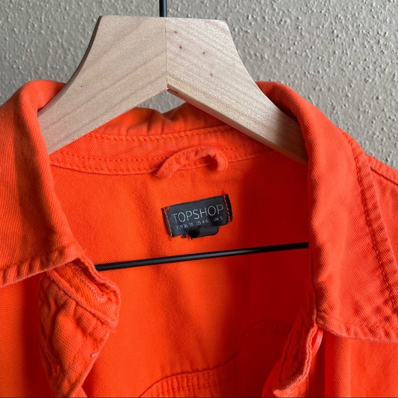 Topshop orange jacket - Picture 4 of 5